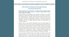 Desktop Screenshot of marstonsc.com